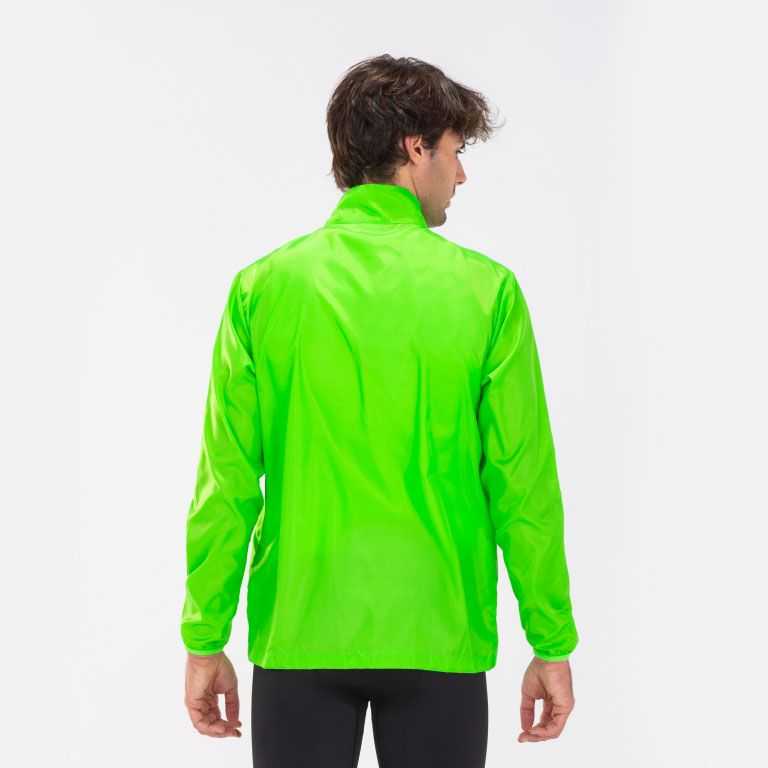 Joma Elite Vii Windbreaker Fluor Erkek Mont Yeşil | 50WATQMRG