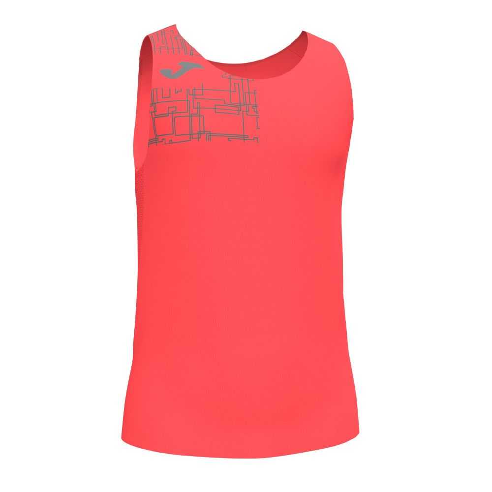 Joma Elite Viii Tank Top Fluor Erkek Tişört Mercan | 60OLHDXJZ