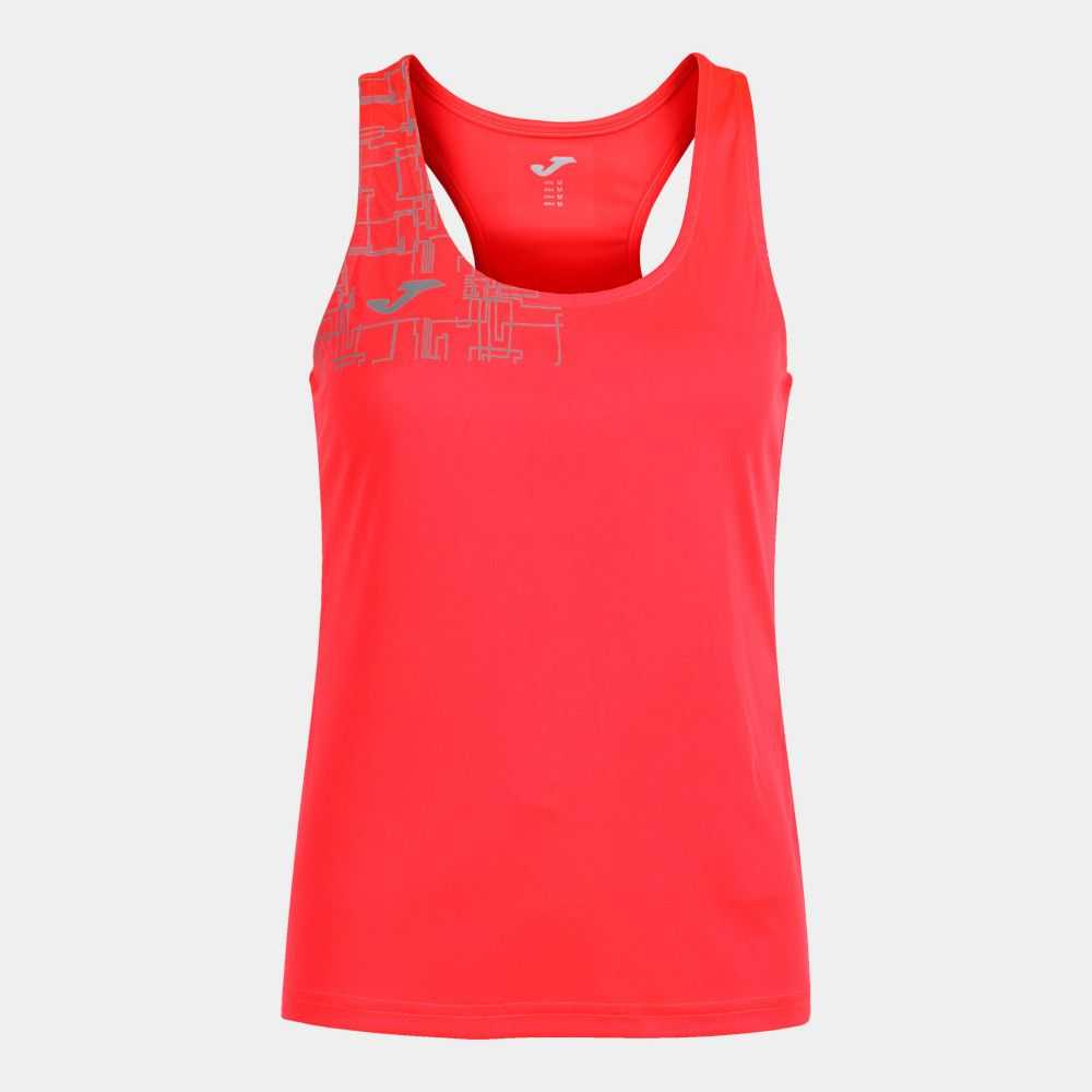 Joma Elite Viii Tank Top Fluor Kadın Tişört Mercan | 10XNUPOHM