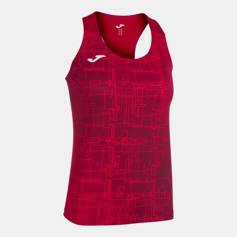 Joma Elite Viii Tank Top Kadın Tişört Kırmızı | 48FPDARTX