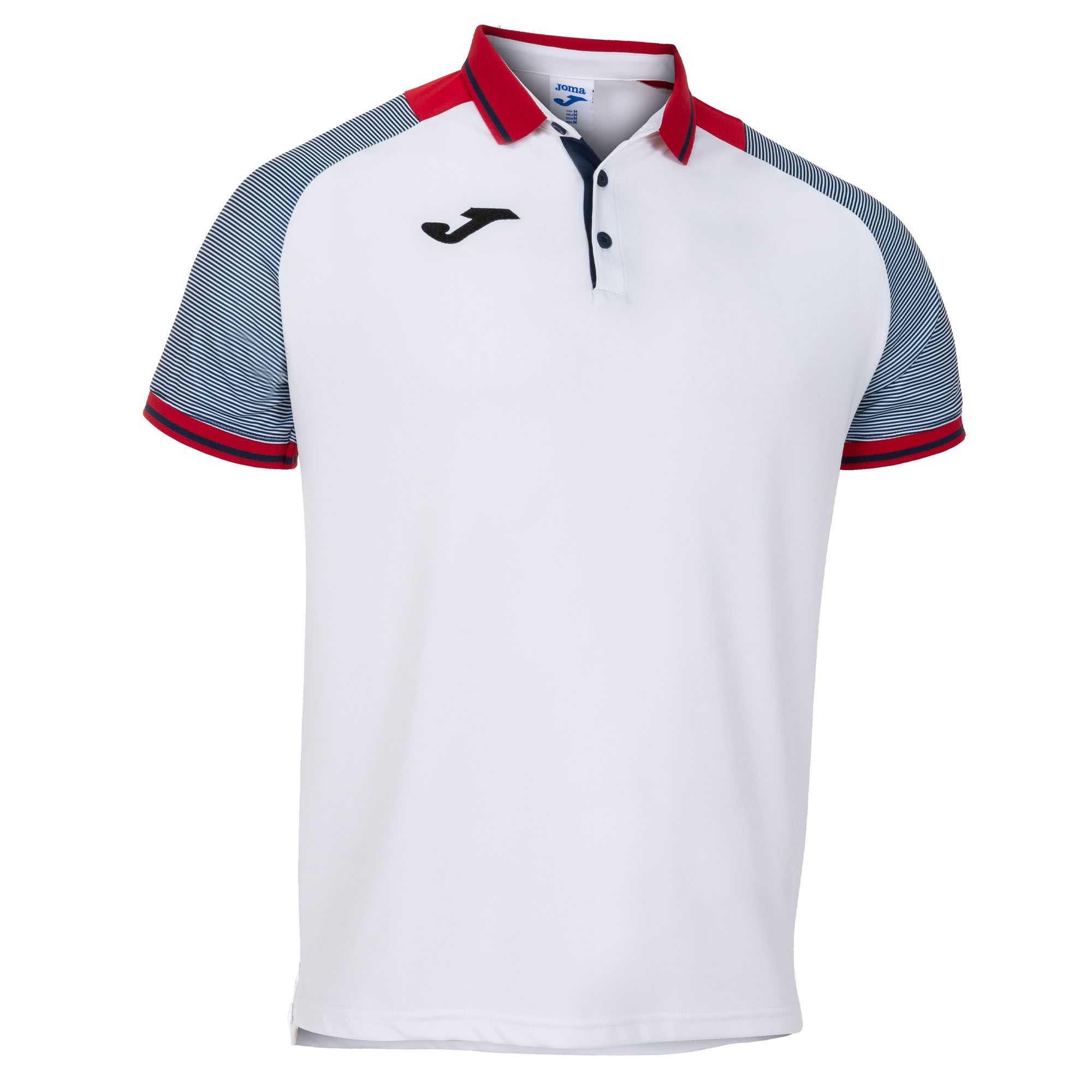 Joma Essential Ii Polo S/S Erkek Tişört Beyaz Lacivert | 14OIRGEDW