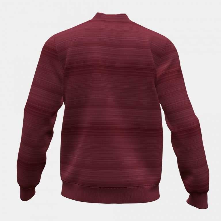 Joma Grafity Iii Full Zip Sweatshirt Erkek Eşofman Bordo | 35UXOBNVJ