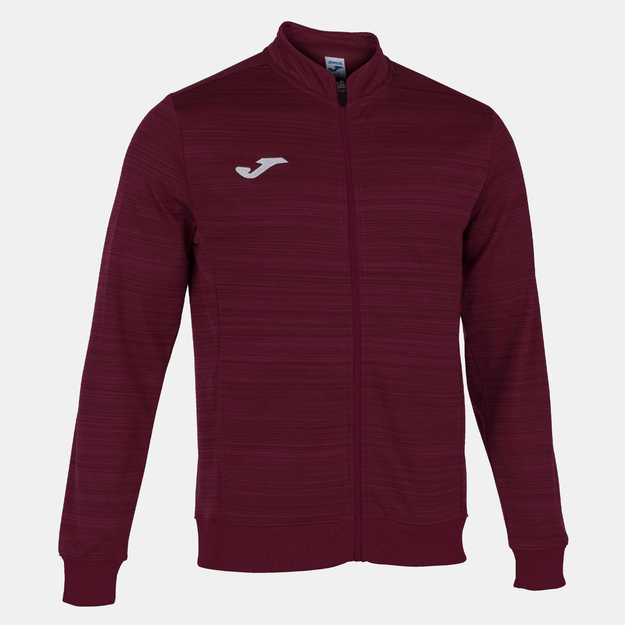 Joma Grafity Iii Full Zip Sweatshirt Erkek Eşofman Bordo | 35UXOBNVJ