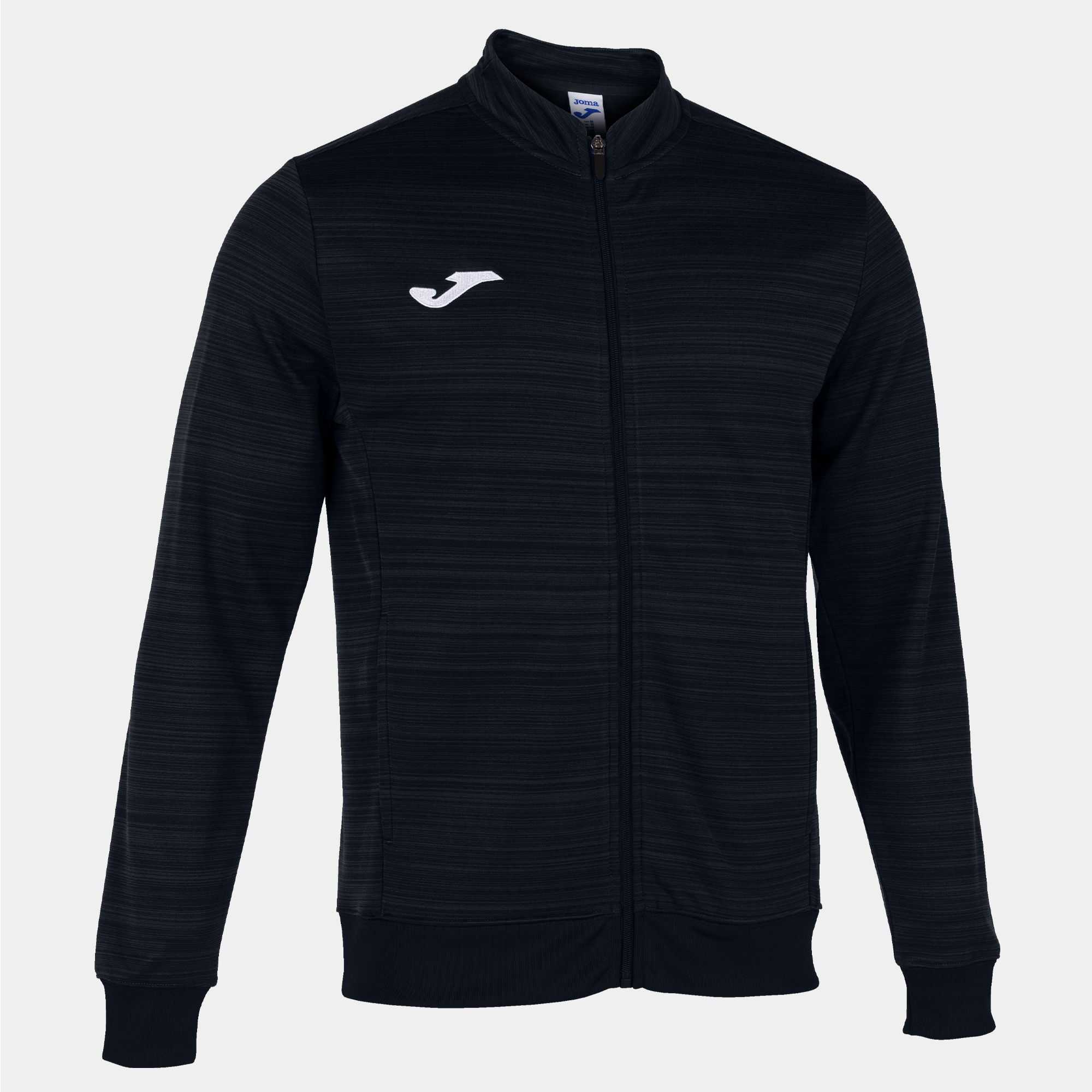 Joma Grafity Iii Full Zip Sweatshirt Erkek Eşofman Siyah | 45ZFWBPIS