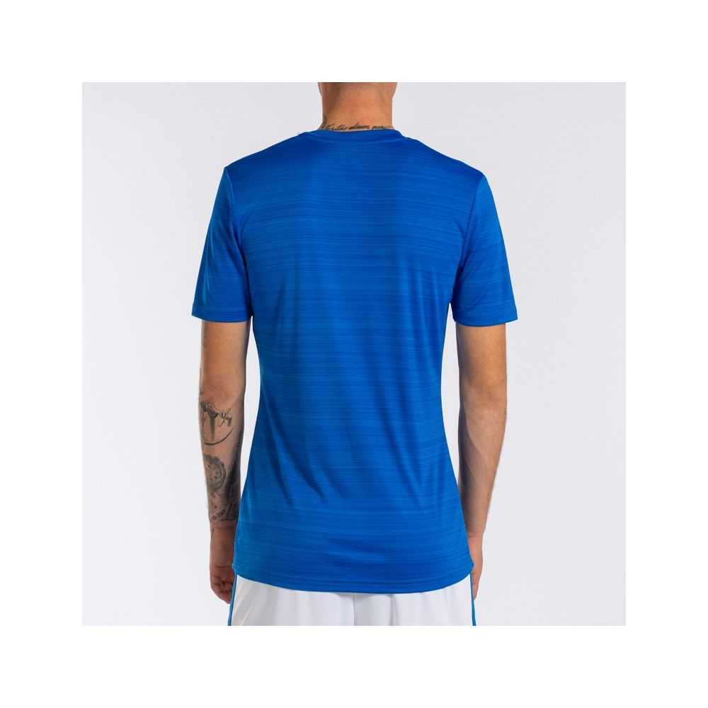 Joma Grafity Iii Short Sleeve T-shirt Erkek Tişört Kraliyet Mavisi | 39UZAFESN