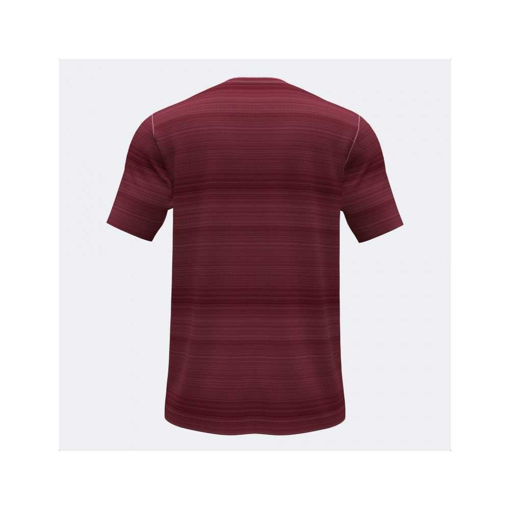 Joma Grafity Iii Short Sleeve T-shirt Erkek Tişört Bordo | 84MVGEWJO