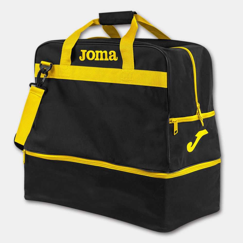 Joma Grande Training Iii Sport Bag Kadın Çantası Siyah Sarı | 43XQMZWIS