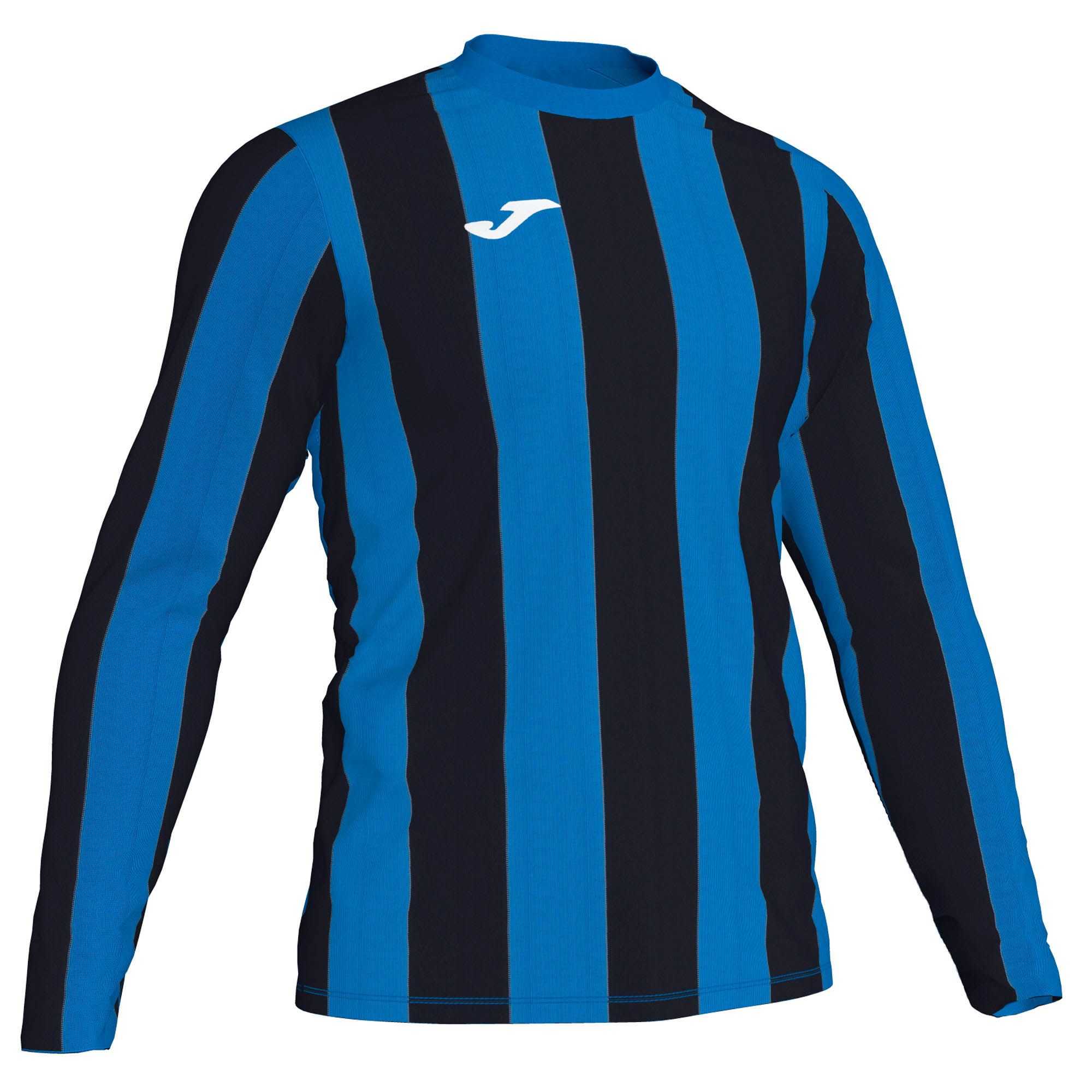 Joma Inter T-shirt L/S Erkek Tişört Kraliyet Mavisi Siyah | 65OWPUCYD