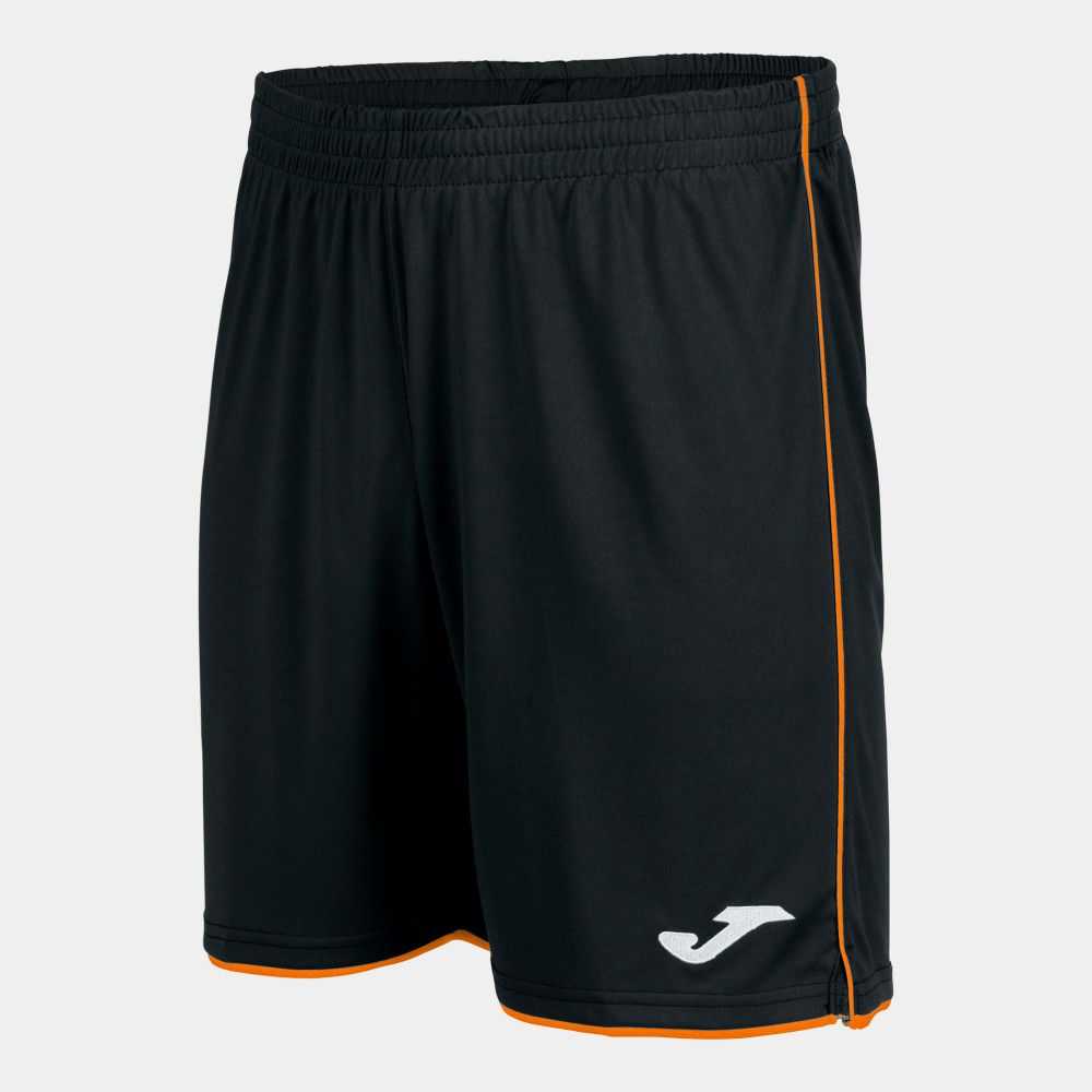 Joma Liga Short Erkek Pantolon Siyah Turuncu | 42RHYJKFB