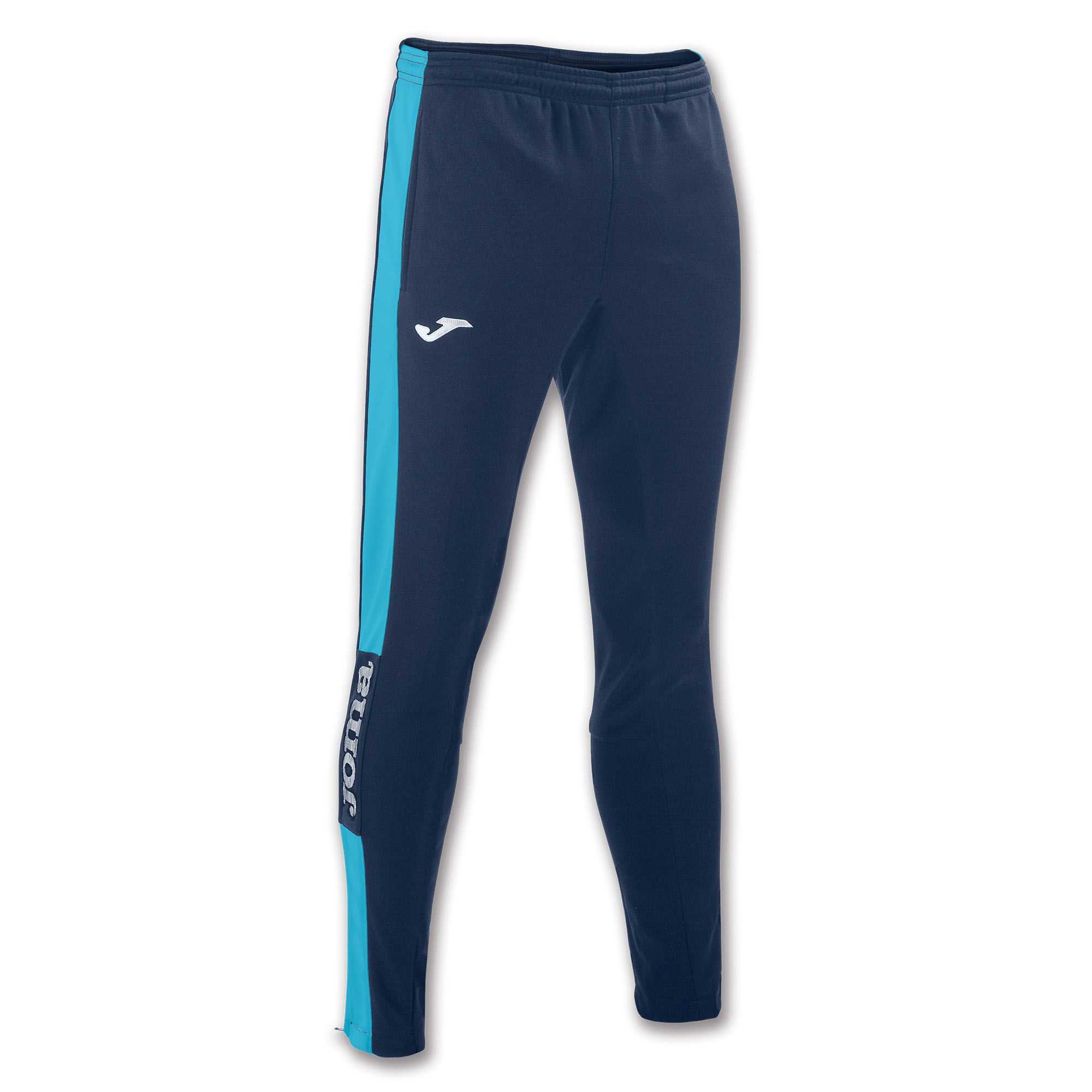 Joma Long Pant Championship Iv fluor Erkek Eşofman Lacivert Turkuaz | 63GBNLQFK