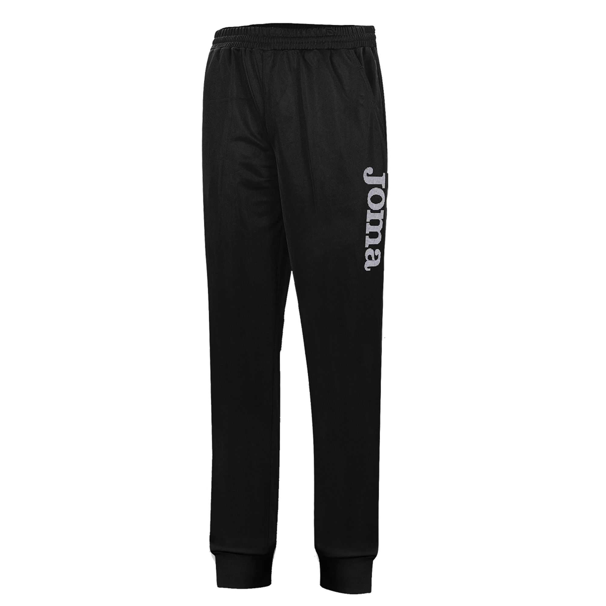 Joma Long Pant Polyfleece Suez Erkek Eşofman Siyah | 82GYRCPQB