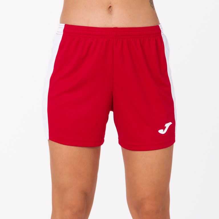 Joma Maxi Short Kadın Pantolon Kırmızı Beyaz | 10PKETBRF