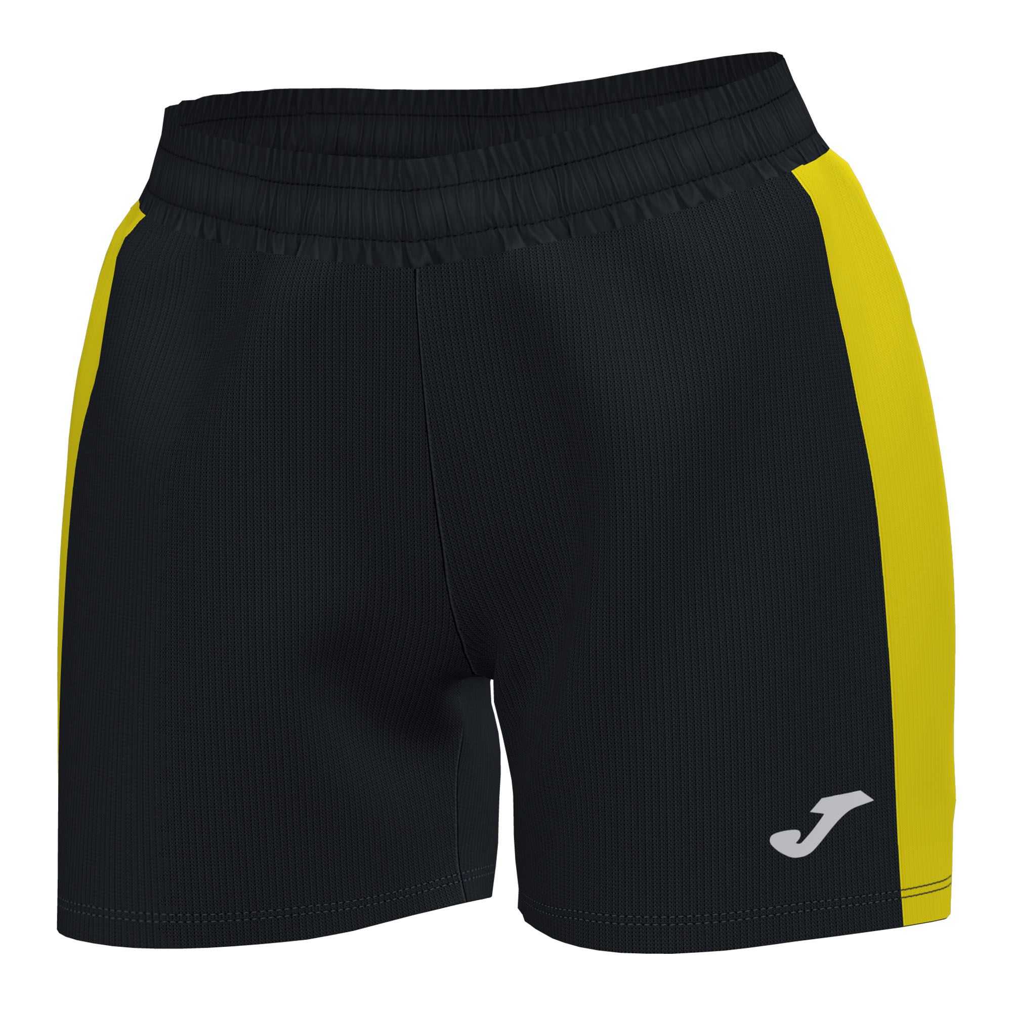 Joma Maxi Short Kadın Pantolon Siyah Sarı | 02UDOYLIQ