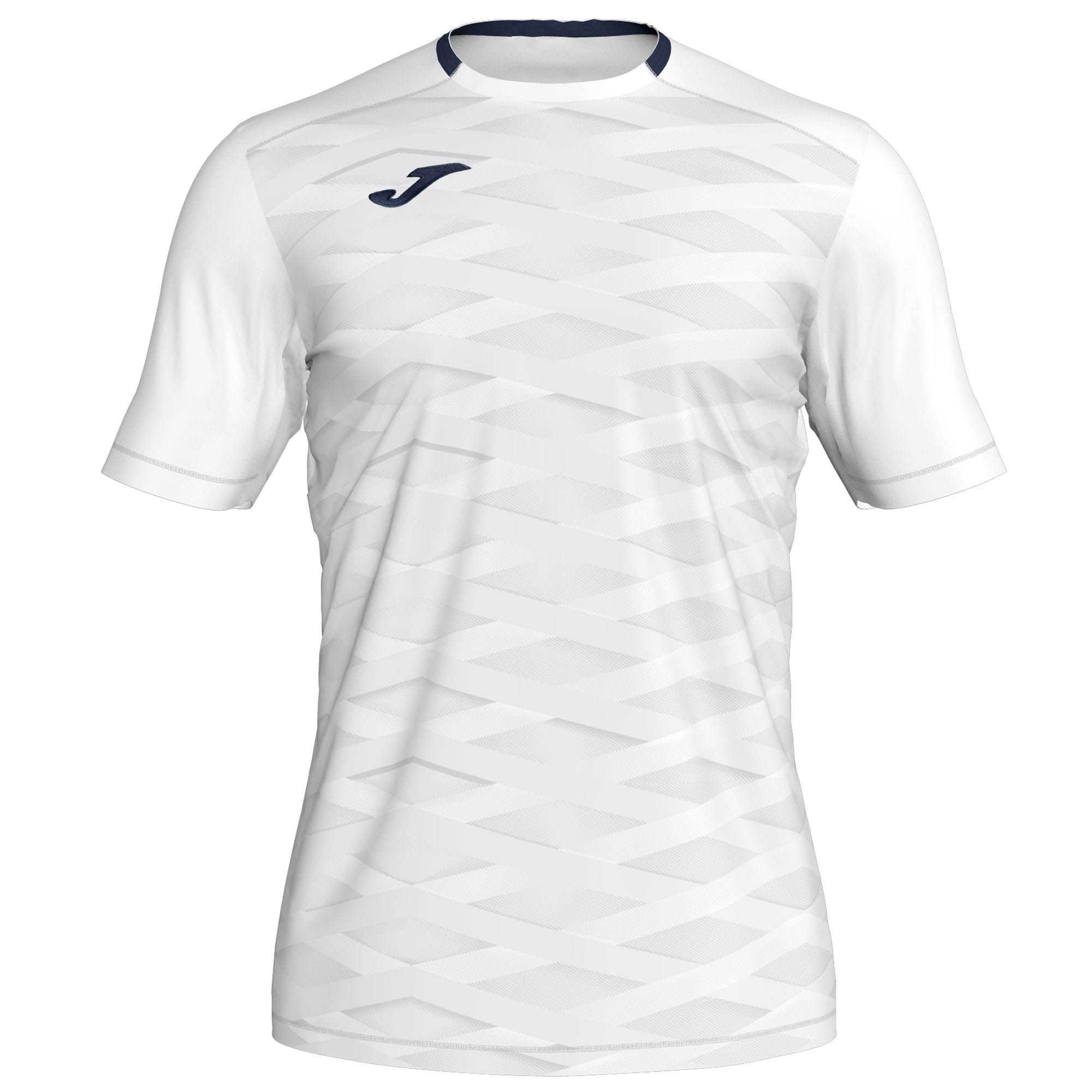 Joma Myskin Academy T-shirt S/S Erkek Tişört Beyaz | 21JDKSAQM