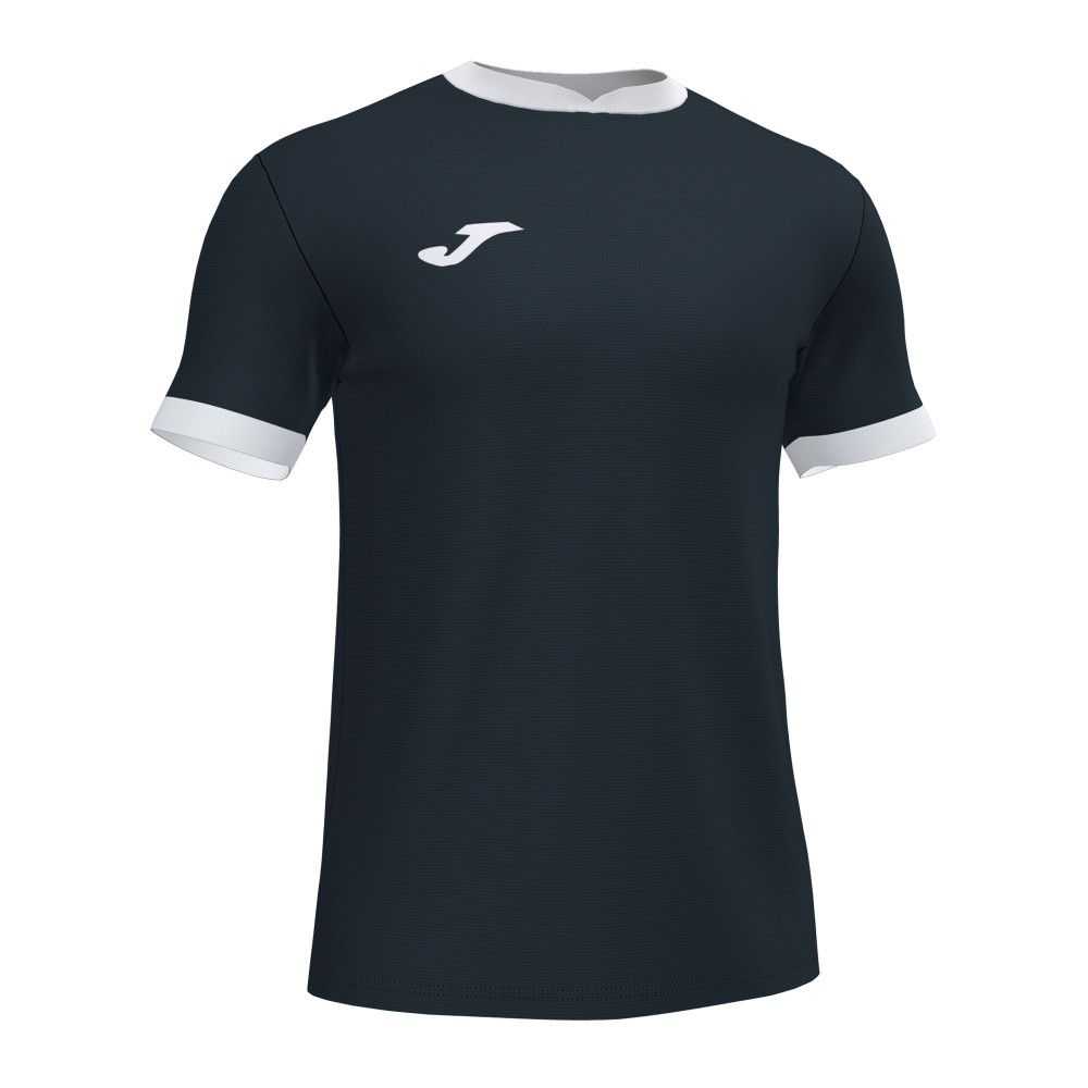 Joma Open Iii Short Sleeve T-shirt Erkek Tişört Siyah | 49IEVZDMS