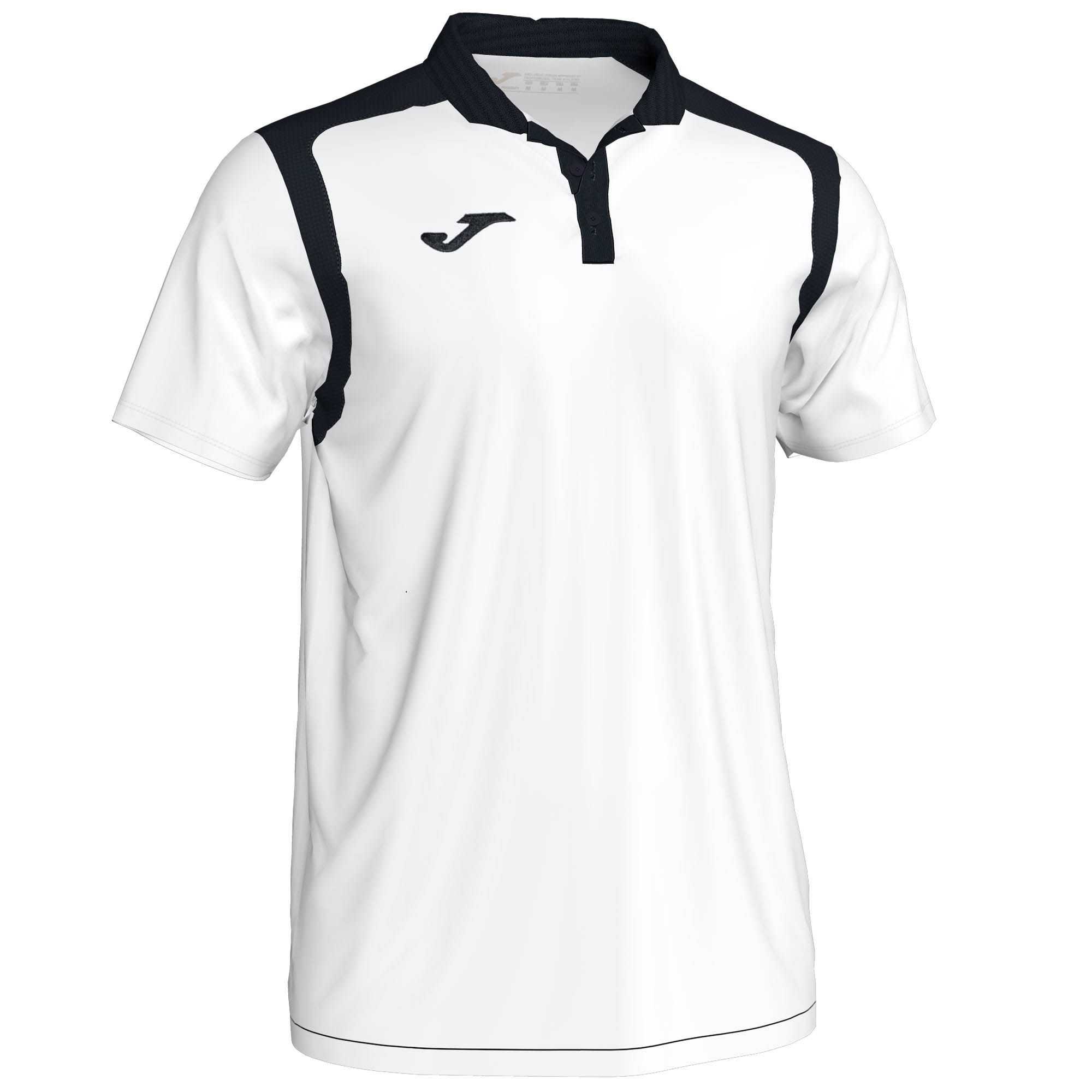 Joma Polo Champion V S/S Erkek Tişört Beyaz Siyah | 60LPBHSIU