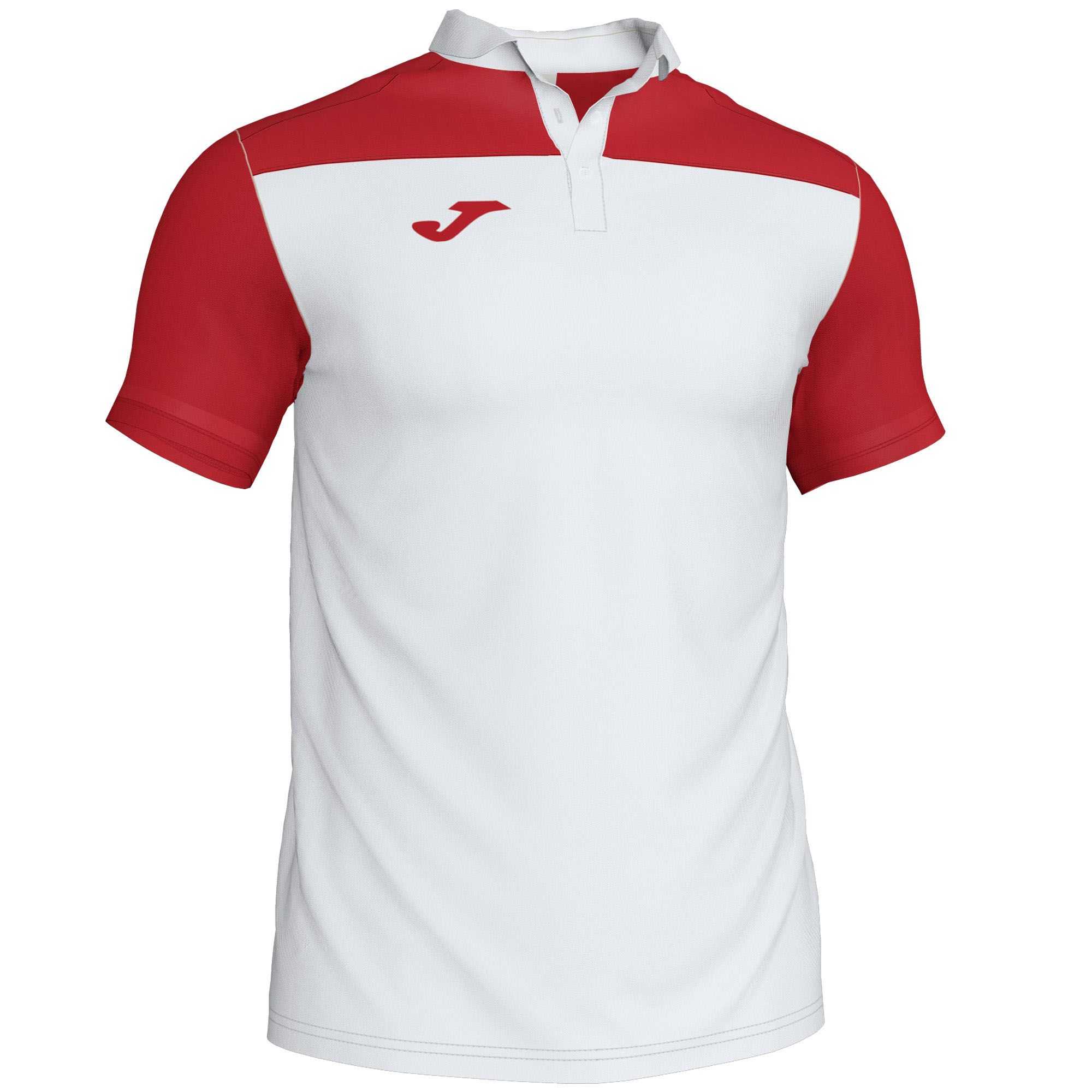 Joma Polo Shirt Combi S/S Erkek Tişört Beyaz Kırmızı | 92UZRWJEL