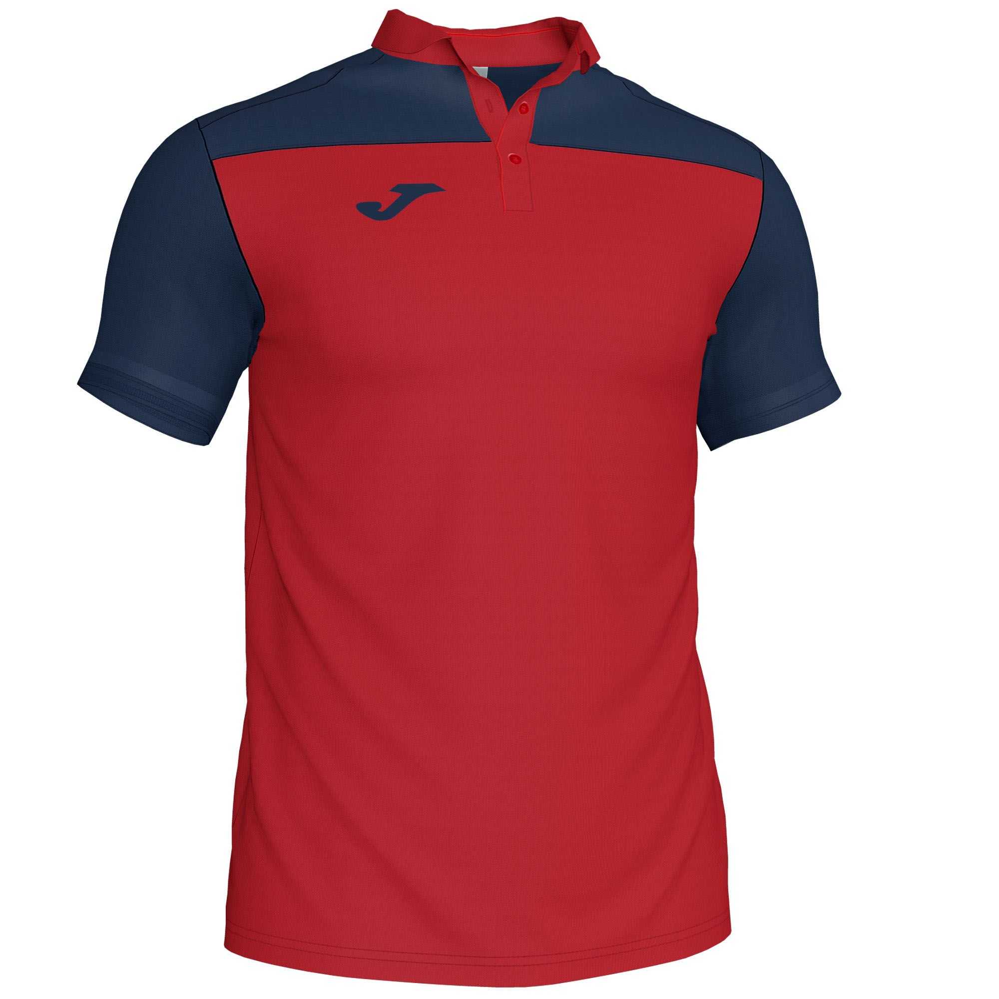 Joma Polo Shirt Combi S/S Erkek Tişört Kırmızı Lacivert | 79LUDKAFR