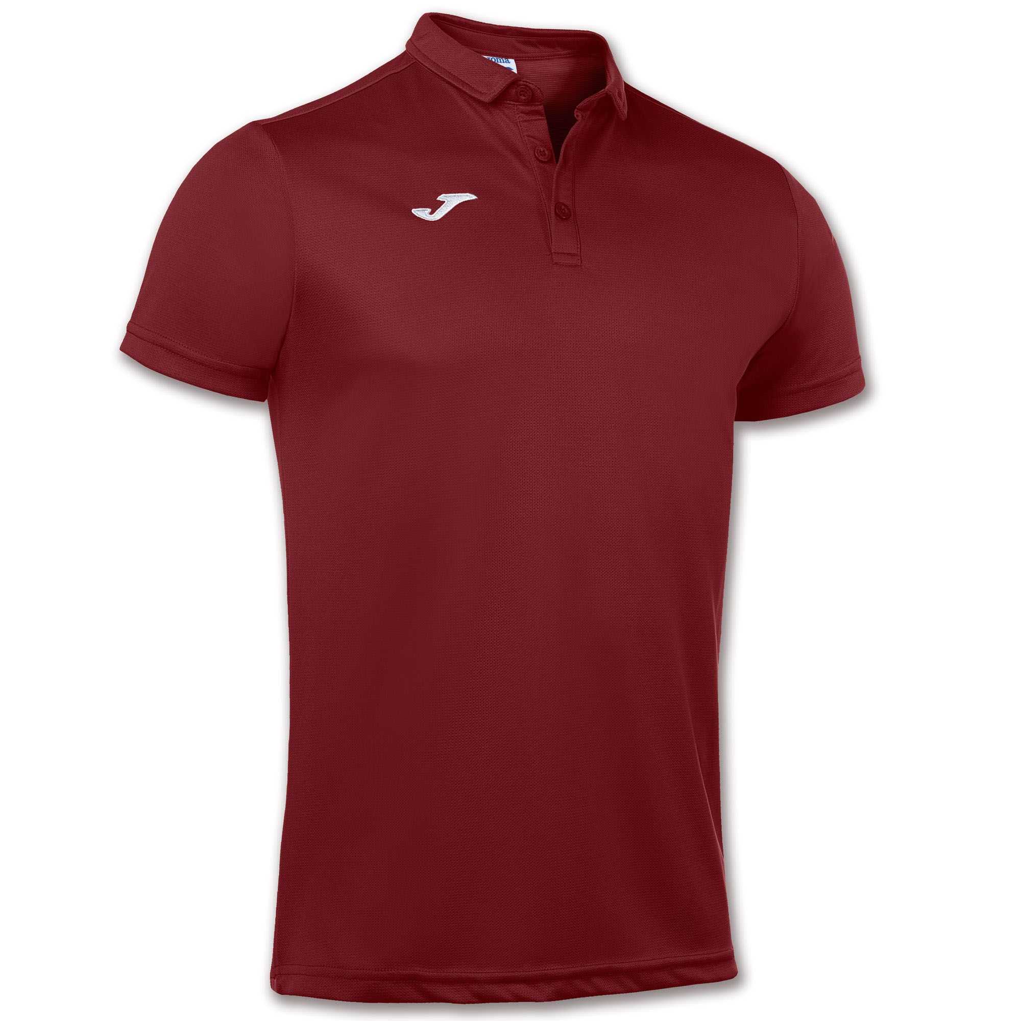 Joma Polo Shirt Hobby S/S Erkek Tişört Bordo | 40IEJNCUL