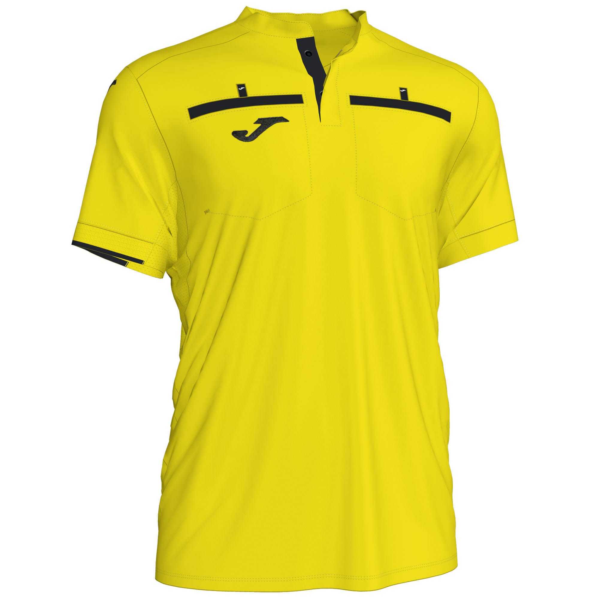 Joma Referee T-shirt Fluor S/S Erkek Tişört Sarı | 13NPZEGVD