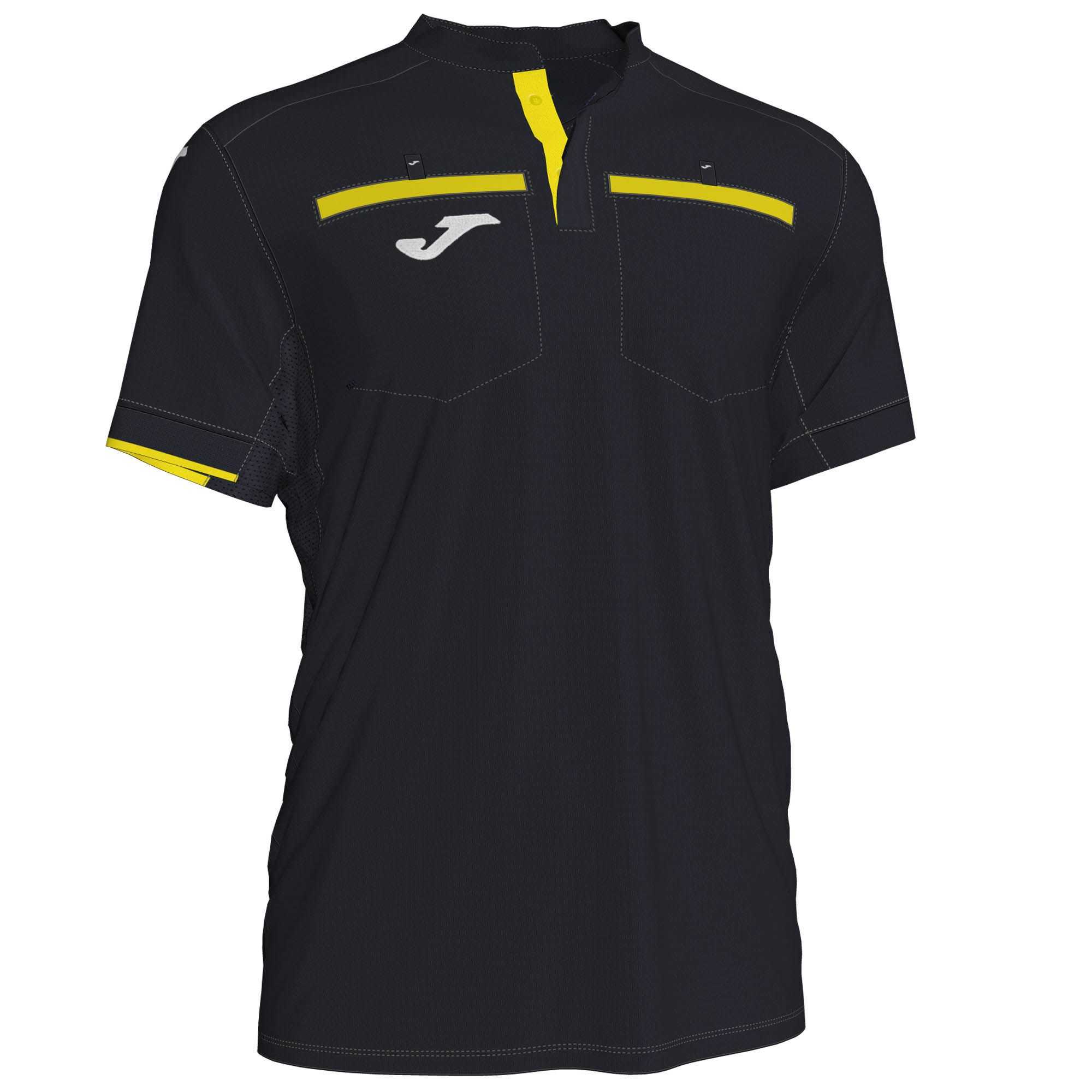 Joma Referee T-shirt S/S Erkek Tişört Siyah | 26ZGCUIFT