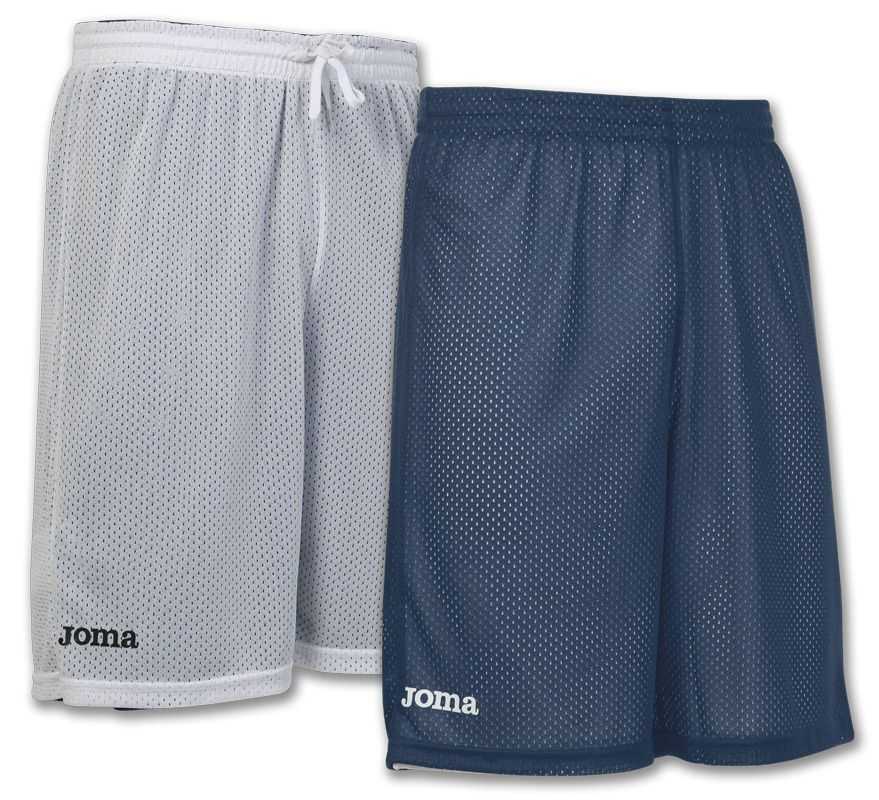 Joma Short Basket Reversible Rookie Erkek Pantolon Lacivert Beyaz | 47KWVIPTC