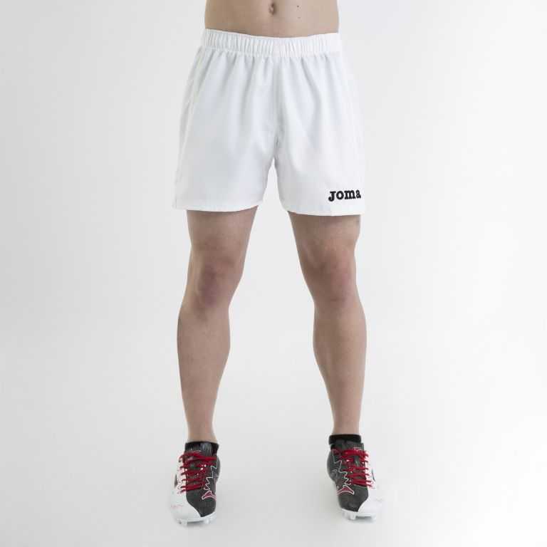 Joma Short Rugby Erkek Pantolon Beyaz | 20YUITQFZ