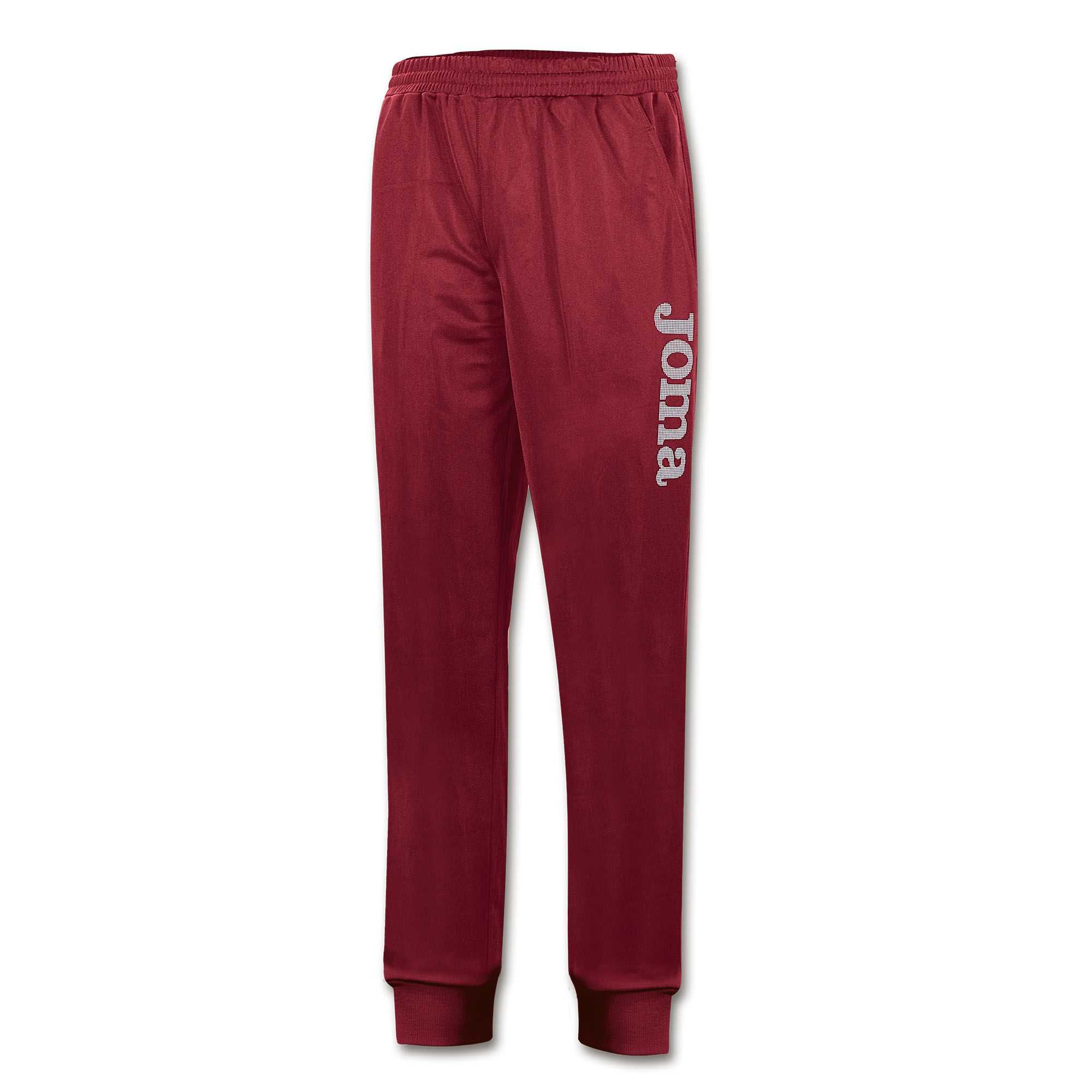 Joma Suez Polyfleece Long Pant Kadın Eşofman Bordo | 83BUVXLAP