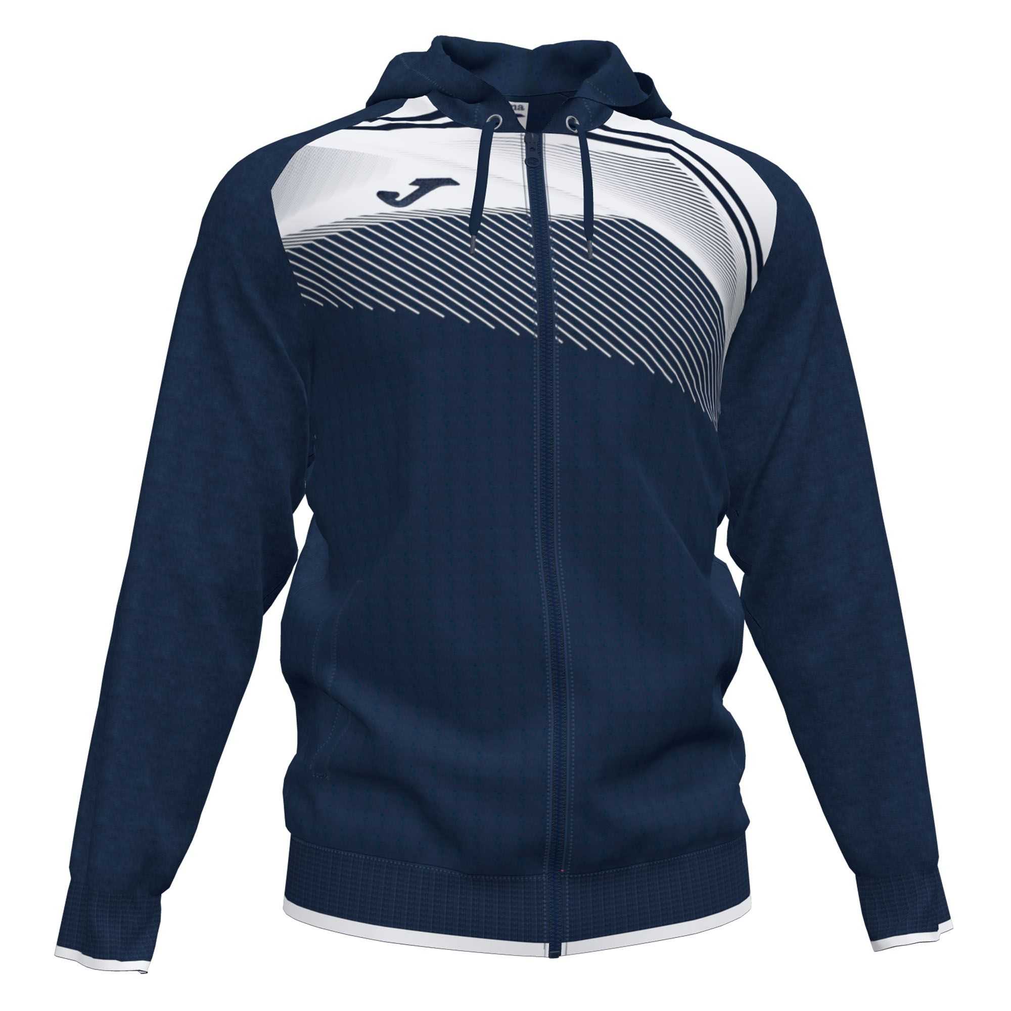 Joma Supernova Ii Hoodie Jacket Erkek Eşofman Lacivert Beyaz | 85CBMSAKY