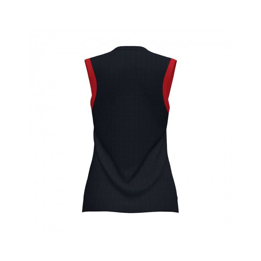 Joma Supernova Iii Sleeveless Shirt Kadın Tişört Siyah Kırmızı | 72WXSUPCT