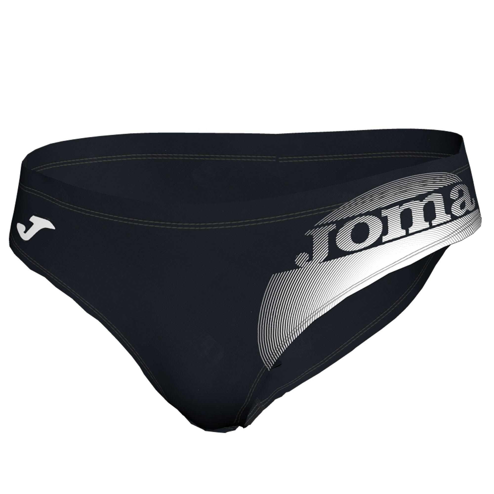 Joma Swimsuit Slip Lake Ii (Slip) Erkek Mayo Siyah Beyaz | 97NCABGQW