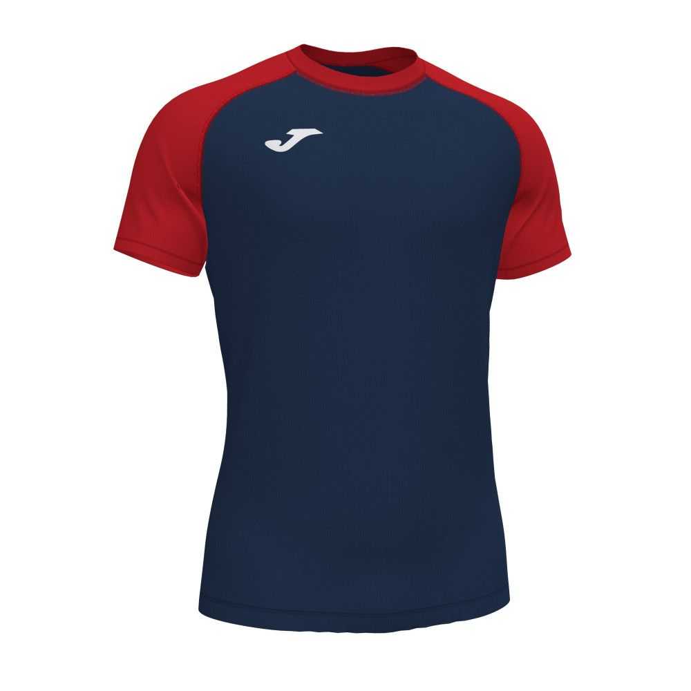 Joma Teamwork Short Sleeve T-shirt Erkek Tişört Lacivert Kırmızı | 34TQUGKWO