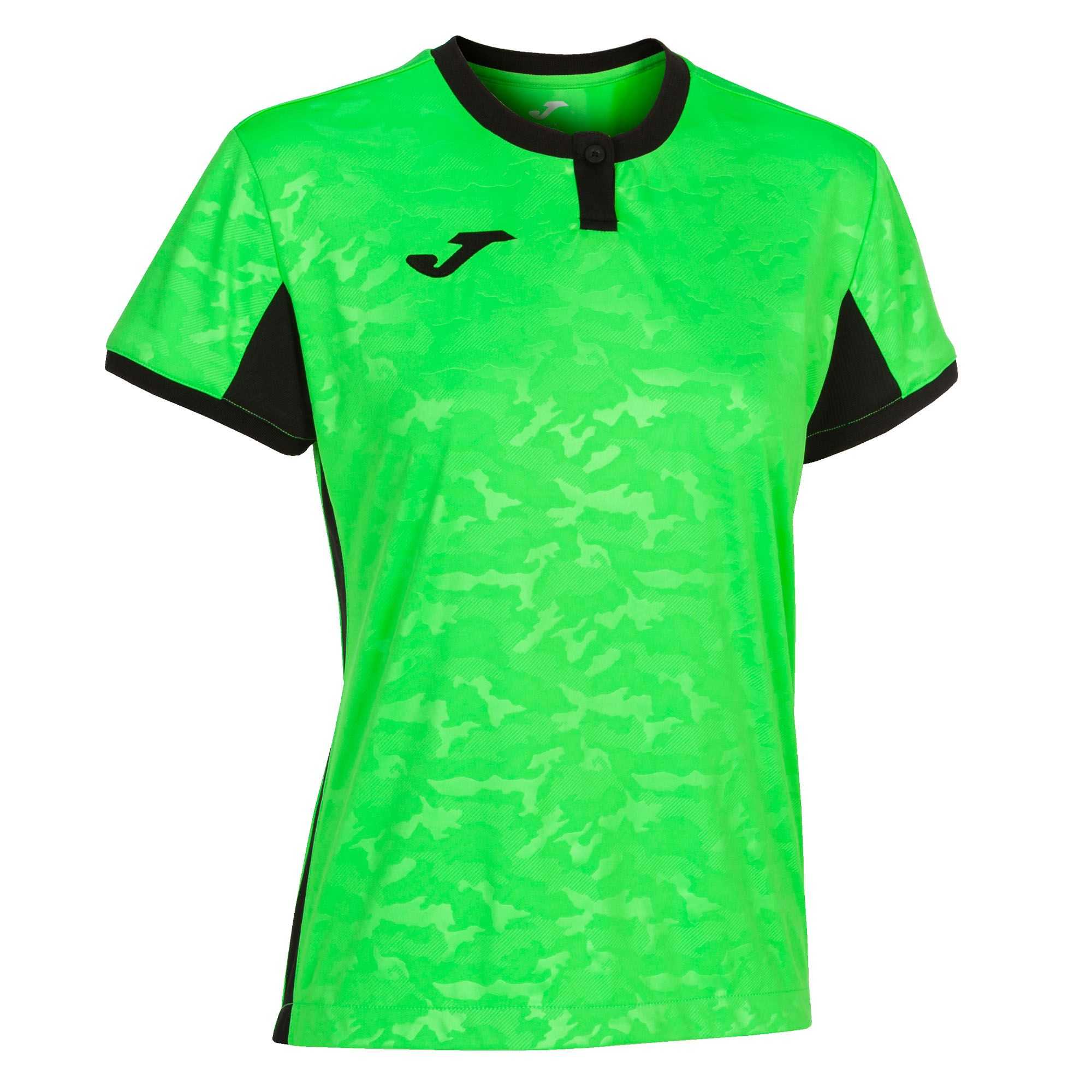 Joma Toletum Ii T-shirt Fluor S/S Kadın Tişört Yeşil Siyah | 07CHXGKWJ