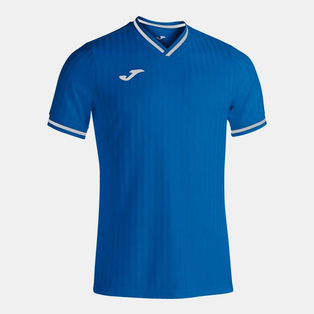 Joma Toletum Iii Short Sleeve T-shirt Erkek Tişört Kraliyet Mavisi | 67XHOGRKM