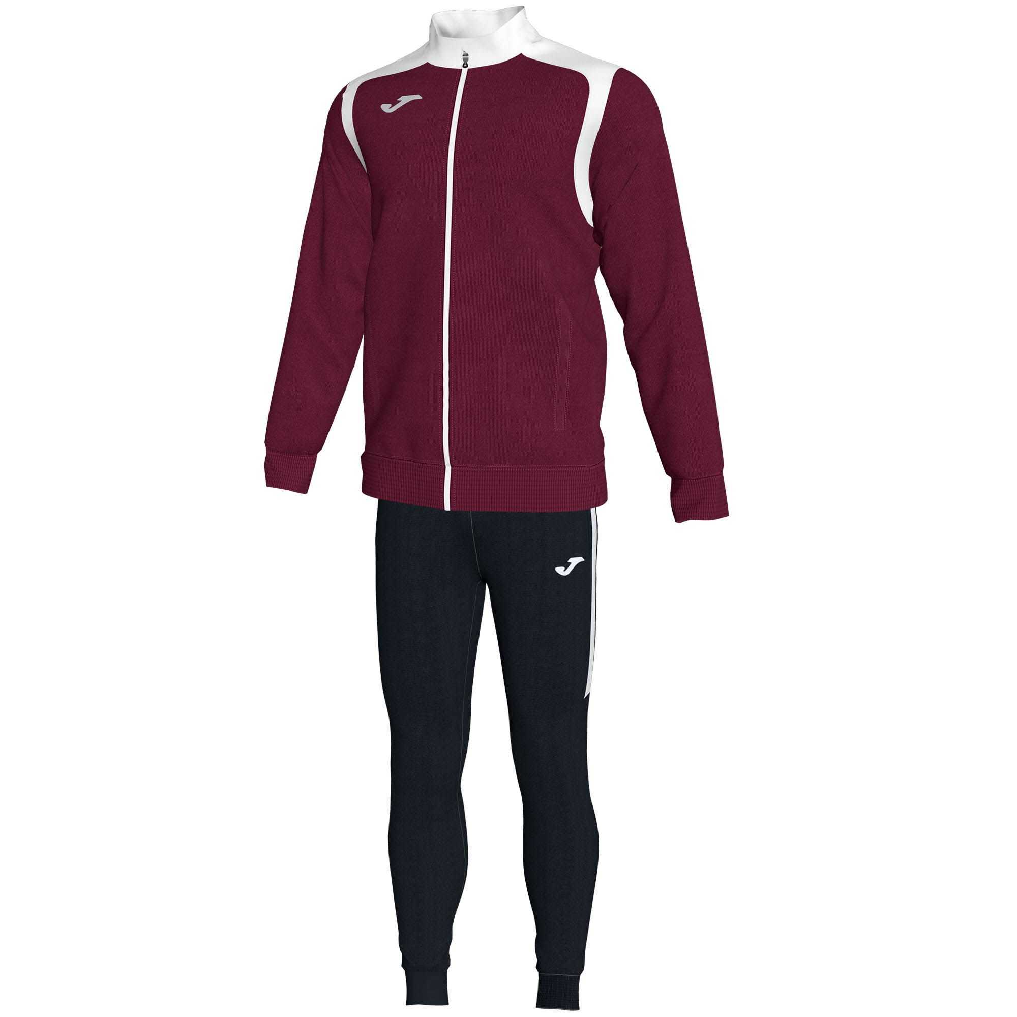 Joma Tracksuit Champion V Erkek Eşofman Bordo Beyaz | 27QTGLIPX