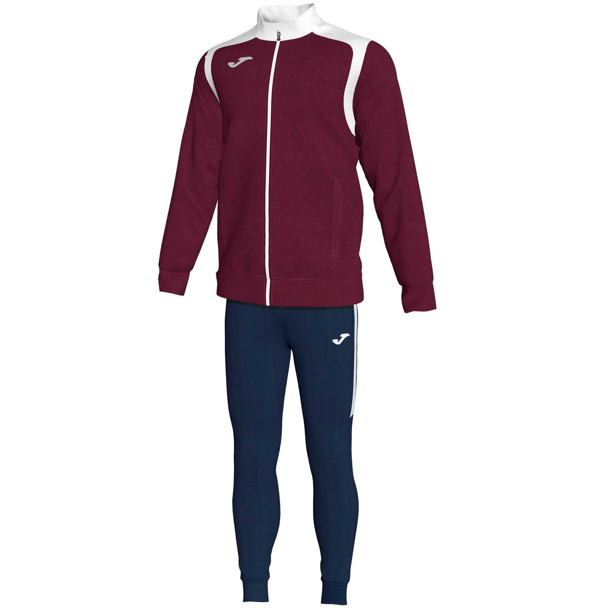 Joma Tracksuit Championship V Erkek Eşofman Bordo Beyaz | 71IVZNOWF