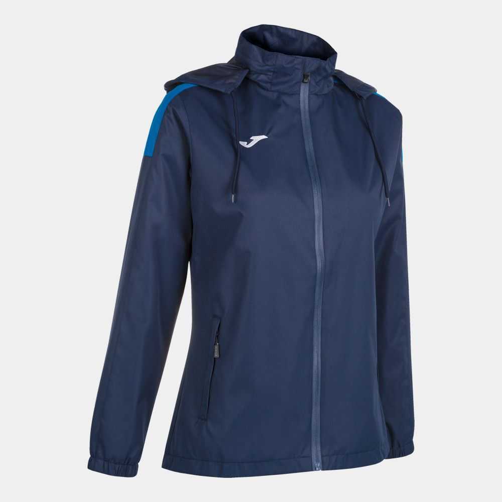 Joma Trivor Raincoat Kadın Mont Lacivert Kraliyet Mavisi | 71ITXFEQM