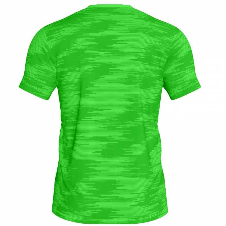 Joma T-shirt Combi Grafity Fluor S/S Erkek Tişört Yeşil | 76QDOIXST