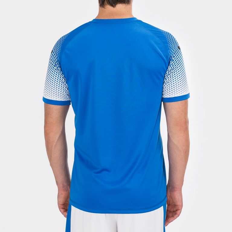 Joma Tshirt Hispa S/S Erkek Tişört Kraliyet Mavisi Beyaz | 12MOPWSVG