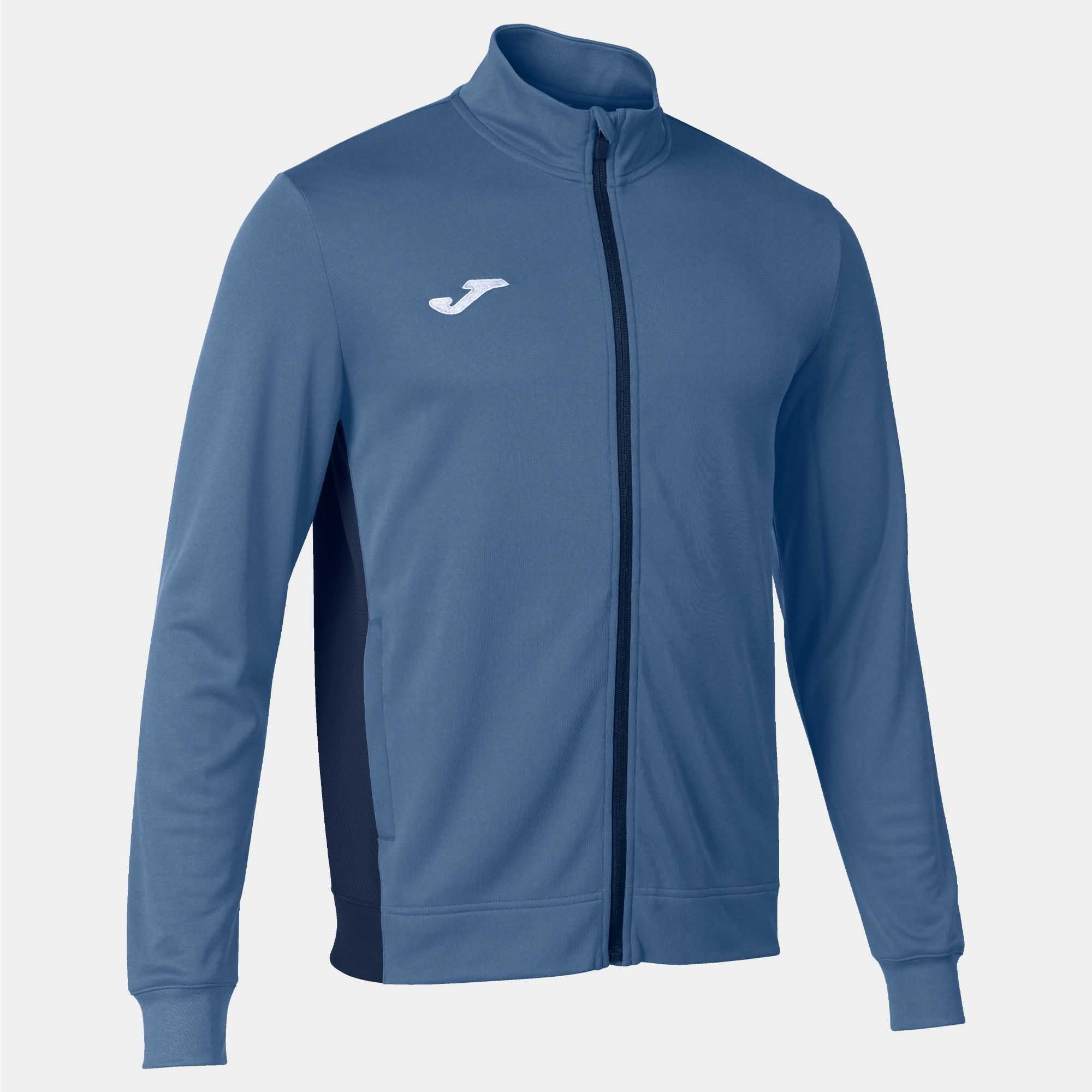 Joma Winner Ii Full Zip Sweatshirt Erkek Eşofman Mavi | 37SWYCUKL