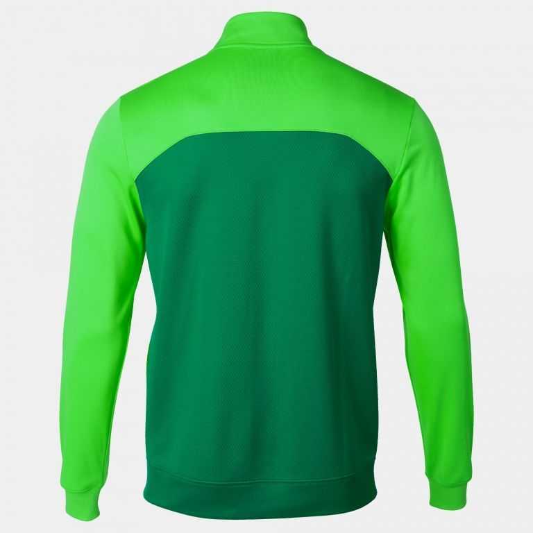 Joma Winner Ii Full Zip Sweatshirt Fluor Erkek Eşofman Yeşil | 95SMOHRNE