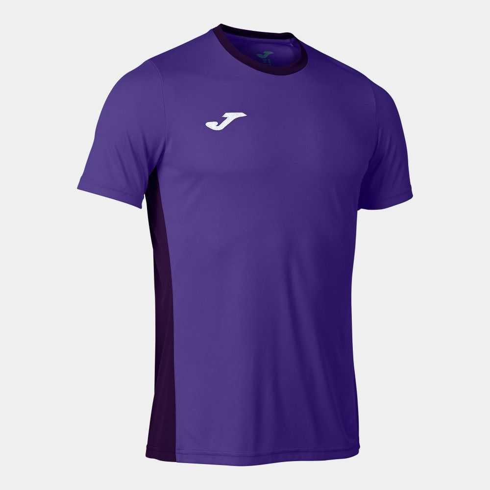 Joma Winner Ii Short Sleeve T-shirt Erkek Tişört Mor | 65EIJDVTX