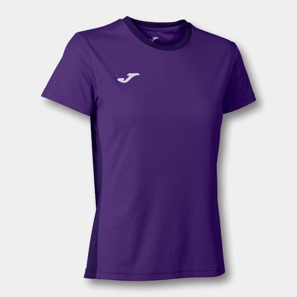 Joma Winner Ii Short Sleeve T-shirt Kadın Tişört Mor | 93MCTYIHL