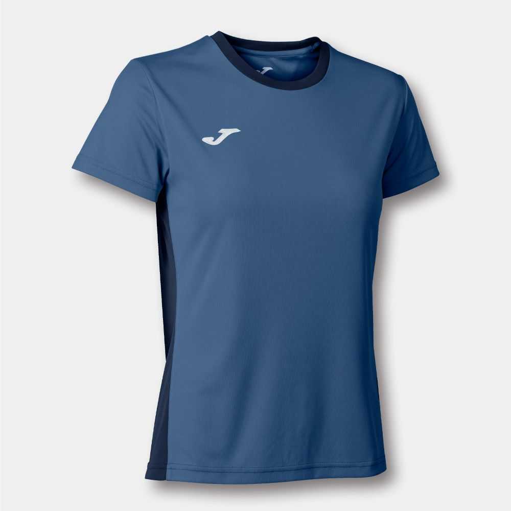 Joma Winner Ii Short Sleeve T-shirt Kadın Tişört Mavi | 24RBIMTHS