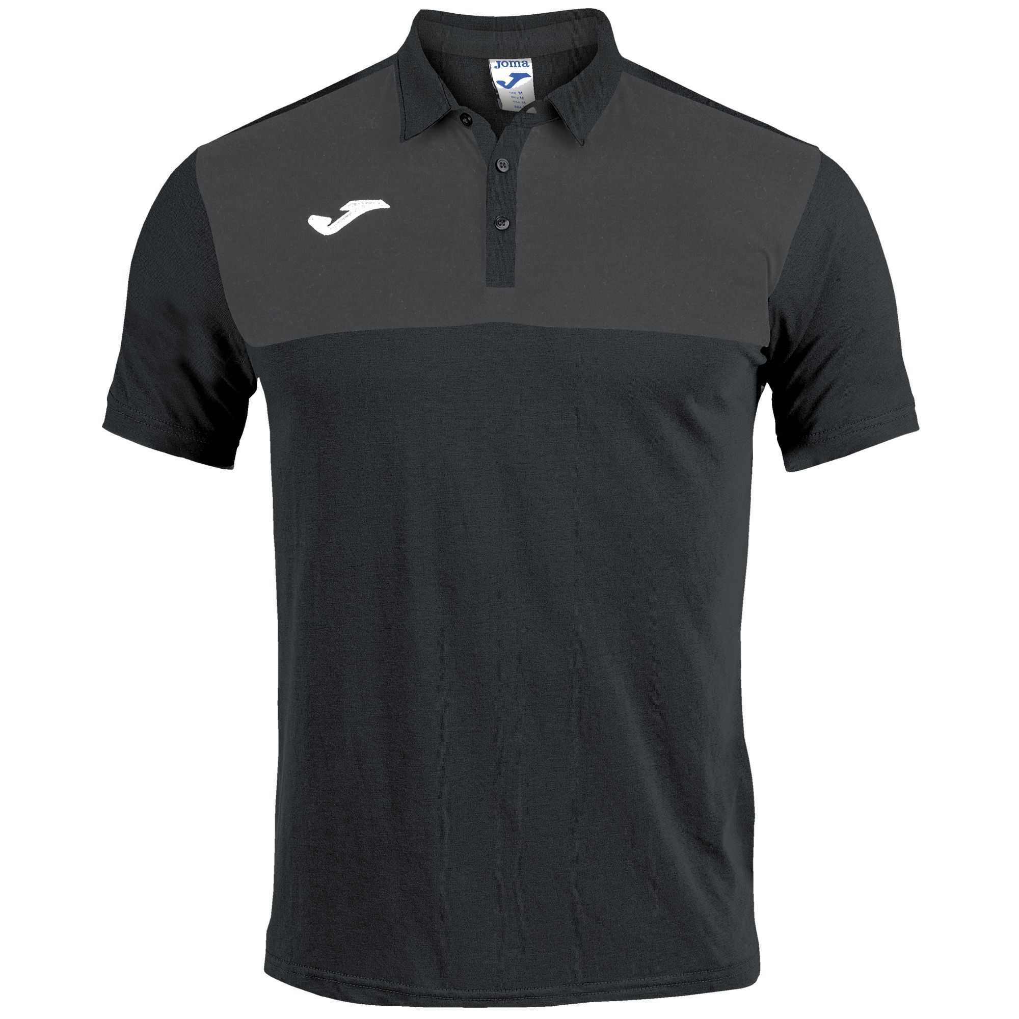 Joma Winner Polo anthracite S/S Erkek Tişört Siyah Koyu Gri | 82NVMJHGI